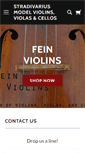 Mobile Screenshot of fineviolins.com